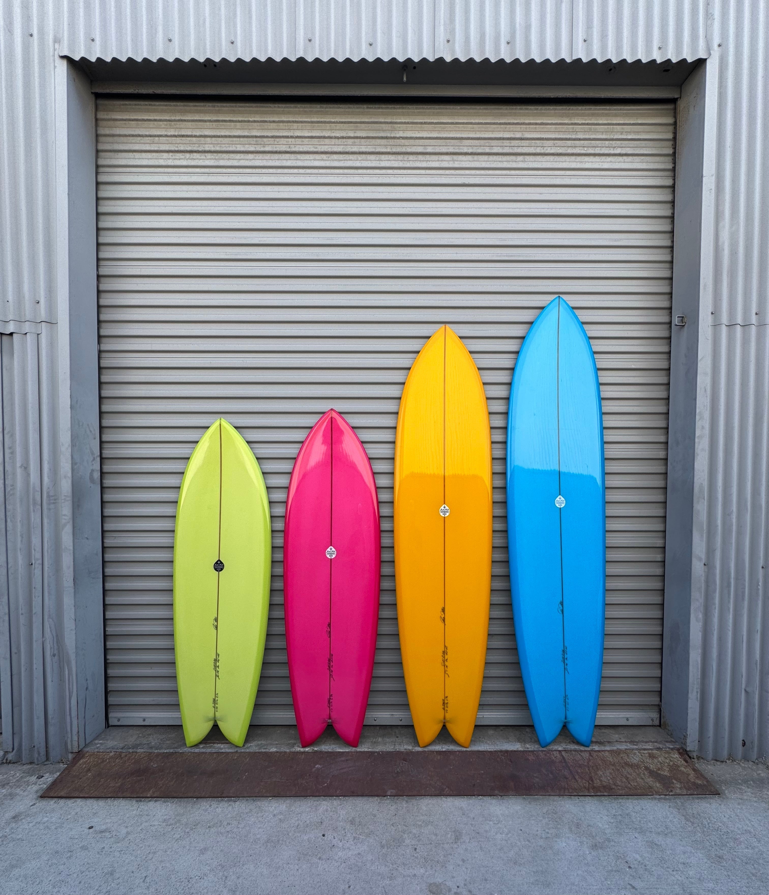 Some of the Surfboards Made in March 2026 – Josh Hall Surfboards