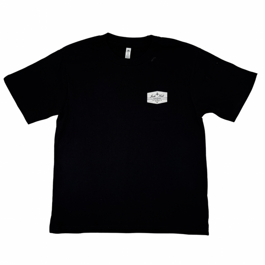 Hex Logo Youth Tee Shirt - Black
