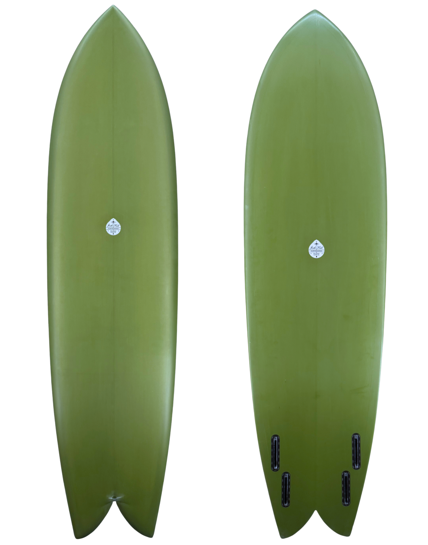 6’8 Calyma Quad Fish