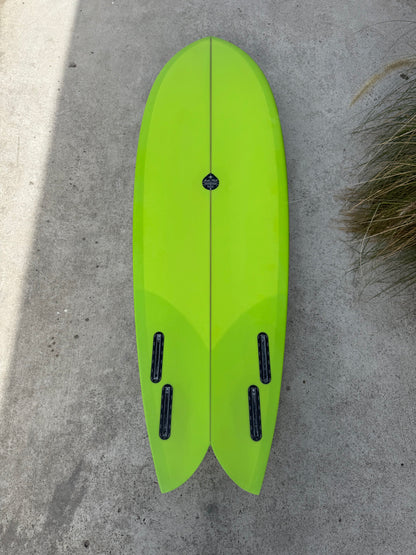 5'10" Calyma Quad Fish