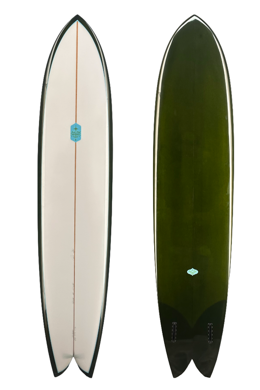 8'6" Long Fish Twin