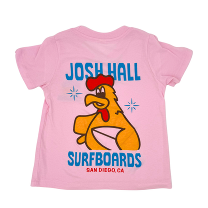 Taco Logo Toddler Tee Shirt - Pink