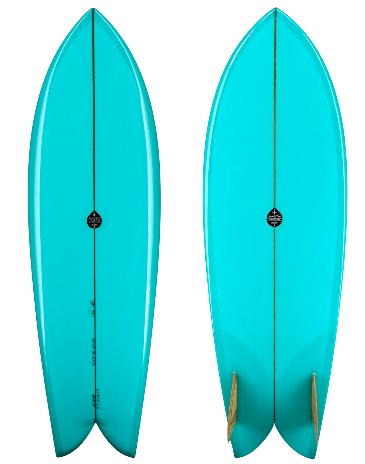 5'7" SD Keel Fin Fish