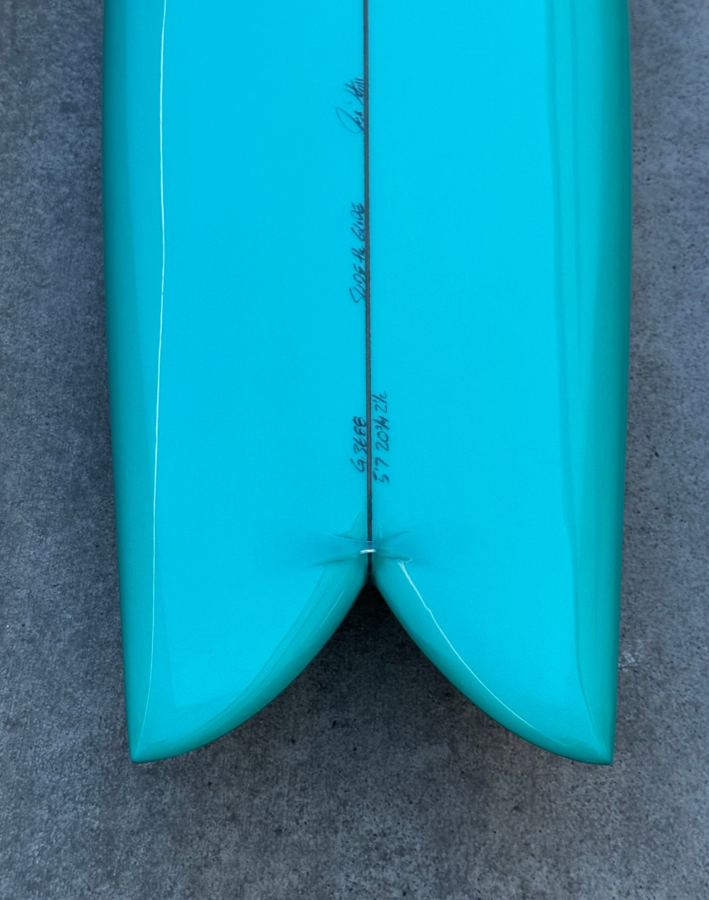 5'7" SD Keel Fin Fish
