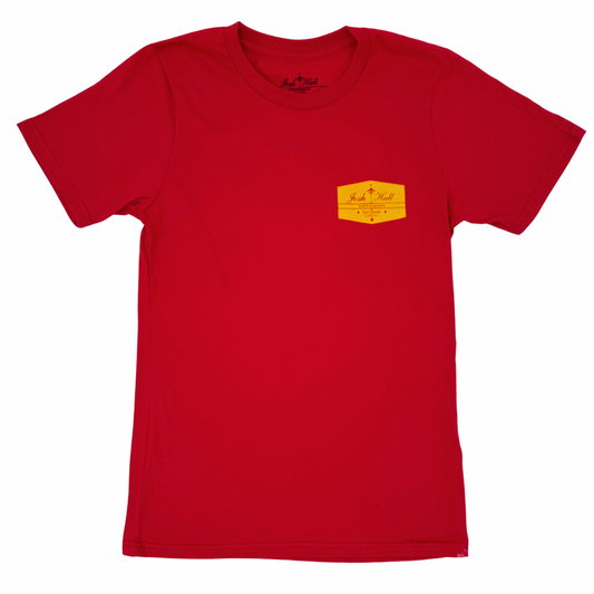 Hex Logo Tee Shirt - Red