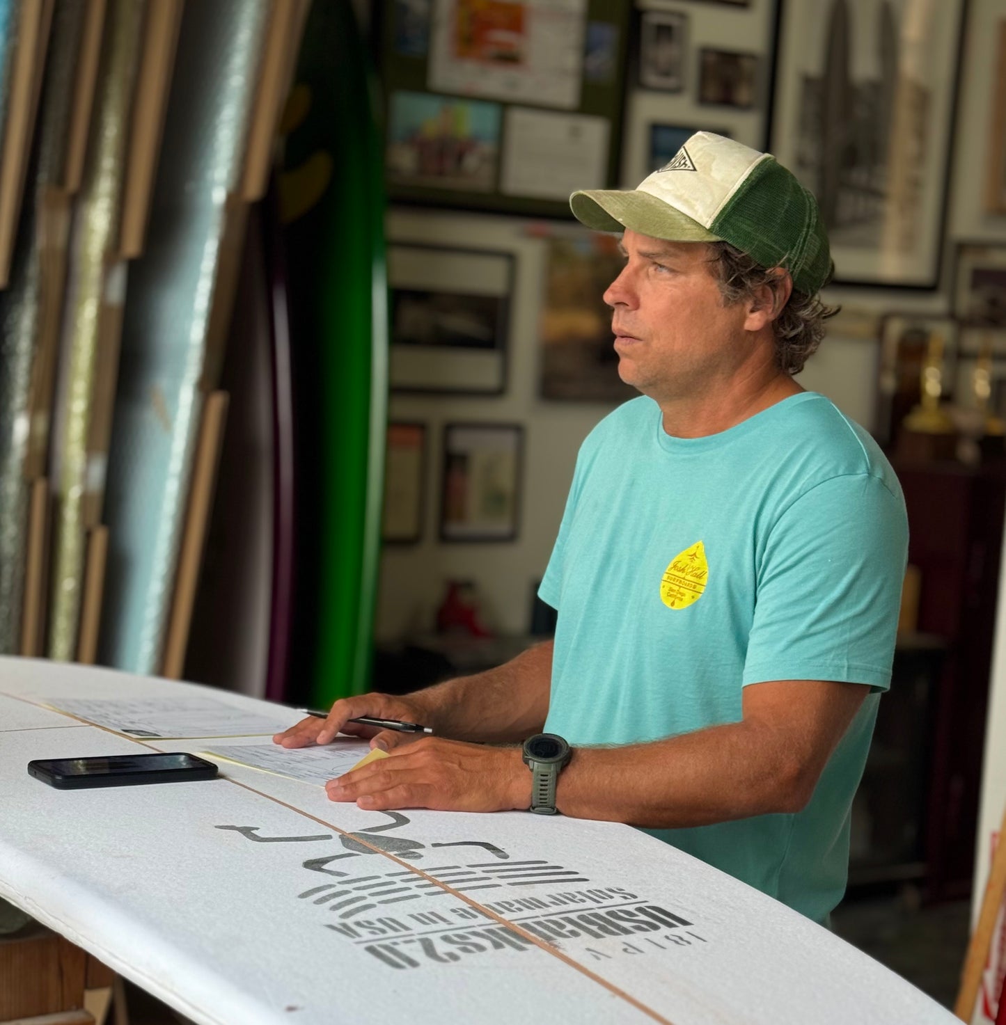 Family Logo Tee Shirt - Green