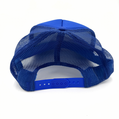 Hex Logo Trucker Hat - Blue