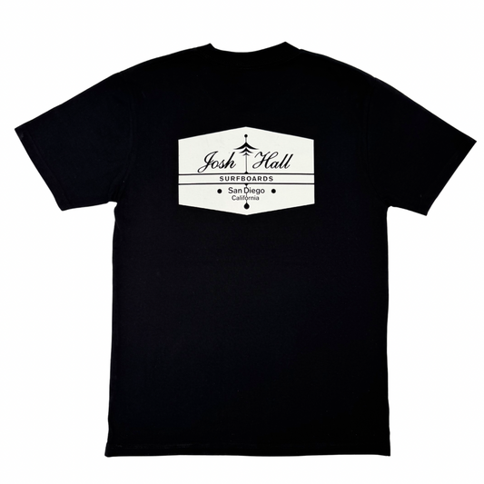 Hex Logo Pocket Tee Shirt - Black