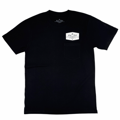 Hex Logo Pocket Tee Shirt - Black