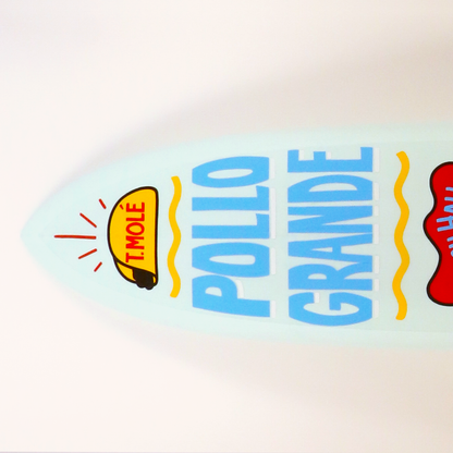 10'10"Le Sliviar - Original Art by Jeff Canham - Pollo Grande