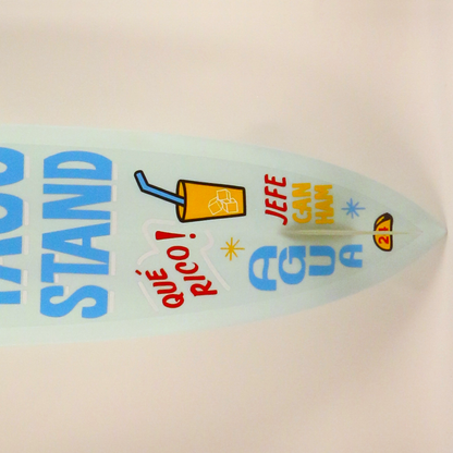 10'10"Le Sliviar - Original Art by Jeff Canham - Pollo Grande