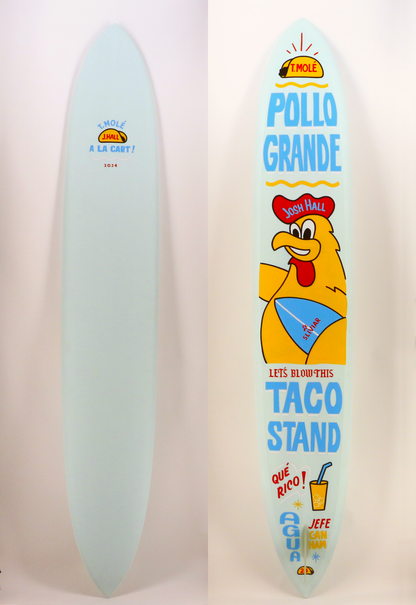 10'10"Le Sliviar - Original Art by Jeff Canham - Pollo Grande