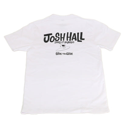 Slide the Glide Pocket Tee in White by Yusuke Hanai