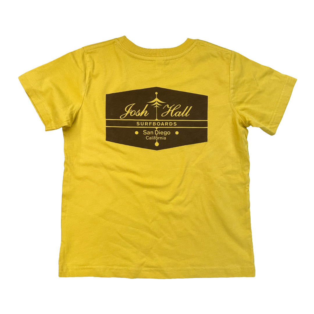 Toddler Hex Logo Tee Shirt - Yellow