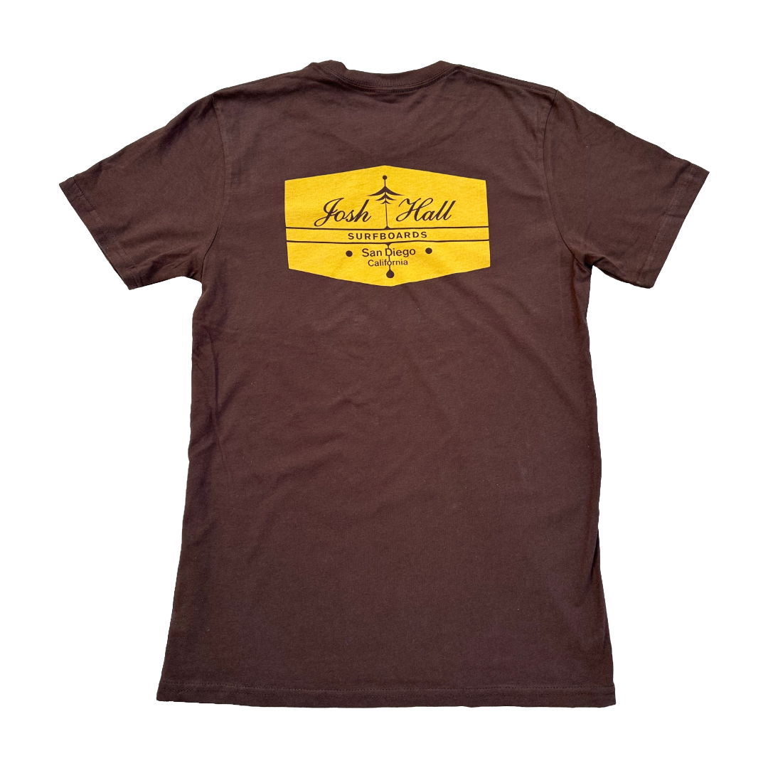 Hex Logo Tee Shirt - Brown
