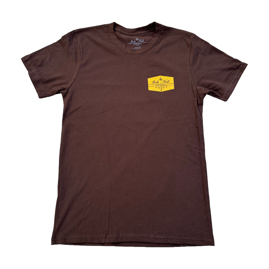 Hex Logo Tee Shirt - Brown